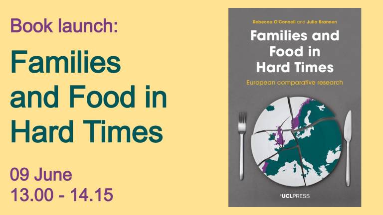 Book launch: Families and Food in Hard Times