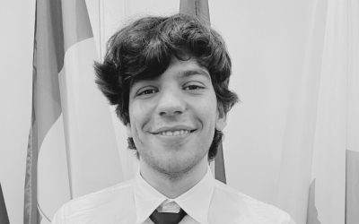 A black and white profile image of Lorenzo Donatelli
