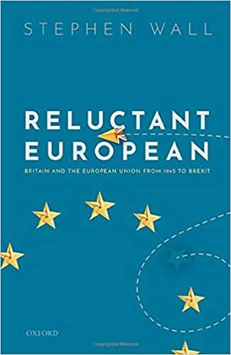 Cover of Stephen Wall's book, Reluctant European
