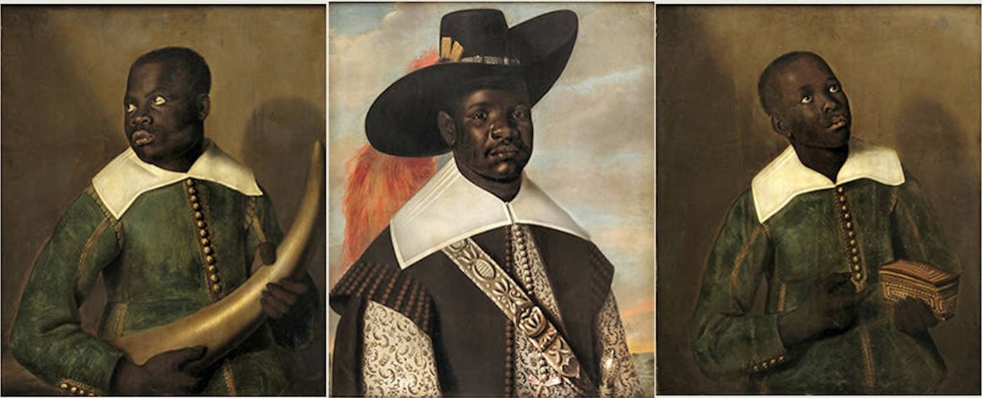Title: Portraits of Pedro Sunda, Dom Miguel de Castro and Diego Bemba Creator: Unknown Dutch artist Institution: Statens Museum for Kunst Public Domain