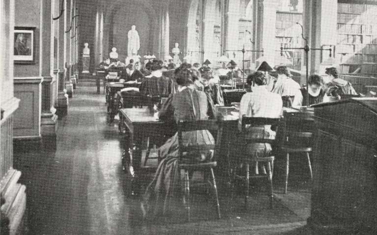 UCL library in the past