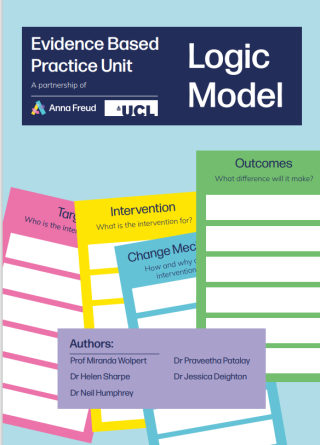 EBPU Logic Model booklet cover