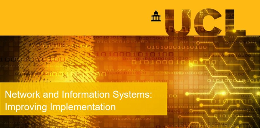 Network and information systems policy report infographic