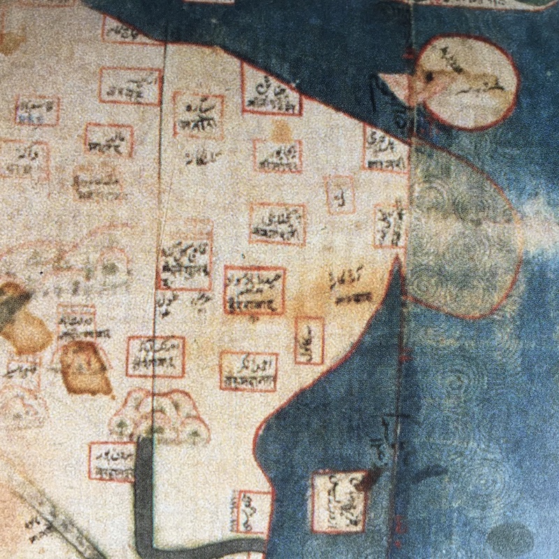 Early map of India