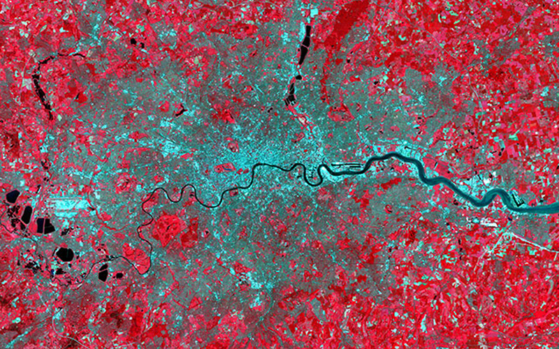 ETM map of London