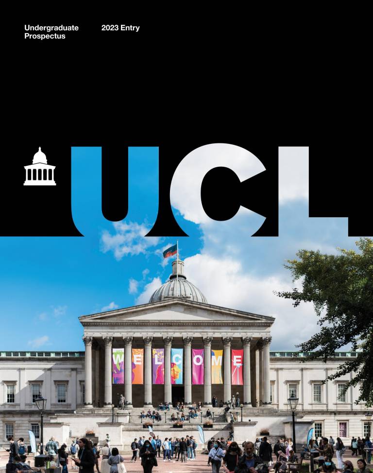 UCL Prospectus 2023 cover 