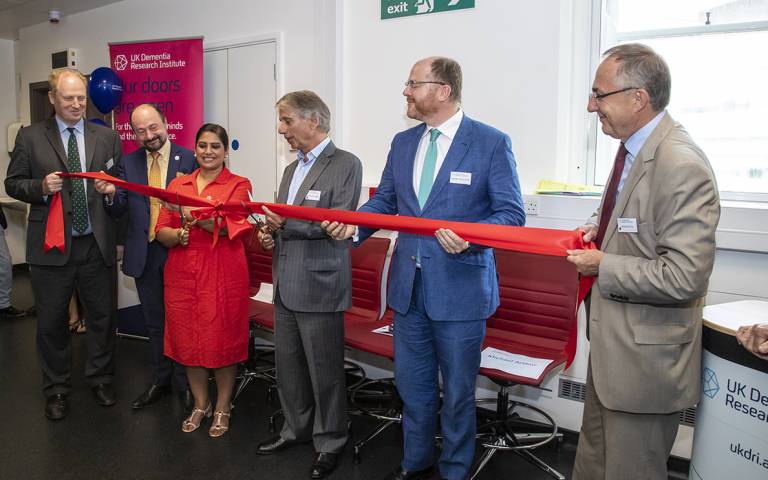 Ribbon Cutting at the launch of the UK DRI