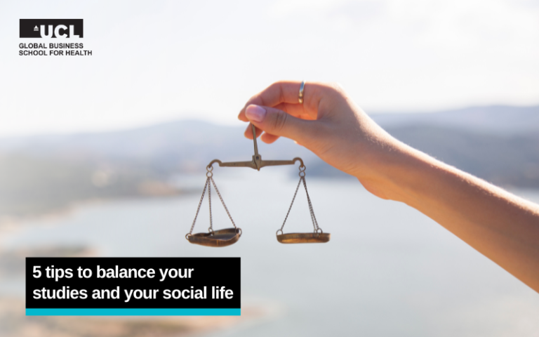 5 tips to balance your studies and your social life