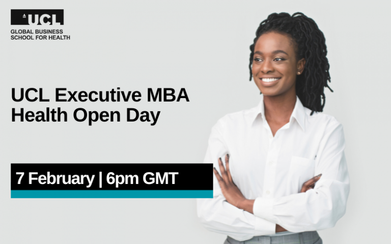 Exec MBA Open day flyer