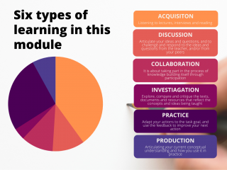 Module's six types of learning