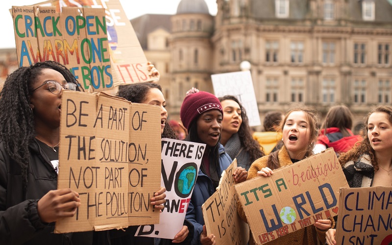 Youth Climate Protest in Birmingham (Callum Shaw Unsplash)