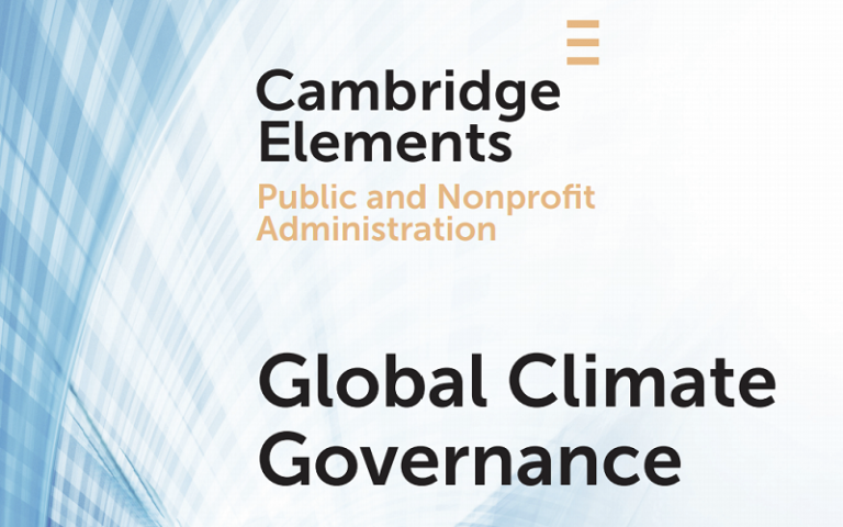 Cambridge Element on Global Climate Governance