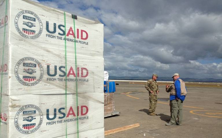 USAID emergency supplies 