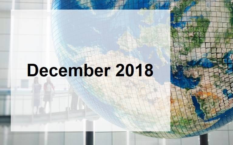 Global Events Forecast - December 2018