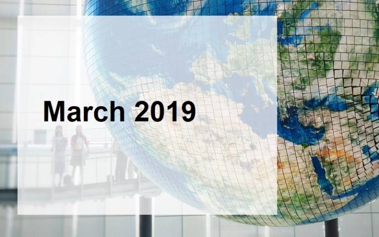 Global Events Forecast - March 2019