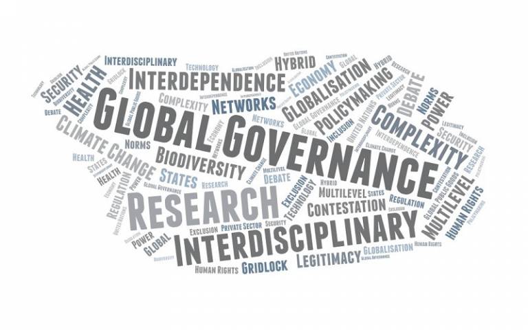 Global Governance Word Art