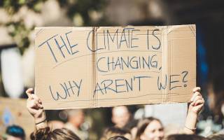 Climate Protest: "The Climate is Changing Why Aren't We?"
