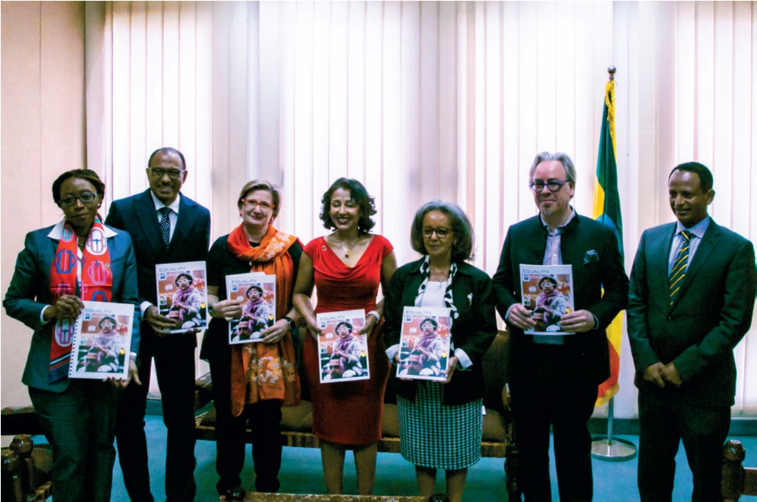 At the launch of the 2019 report in Addis Ababa