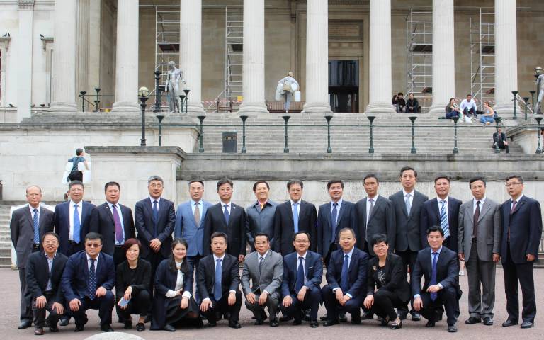 Chinese vice-presidential delegation 