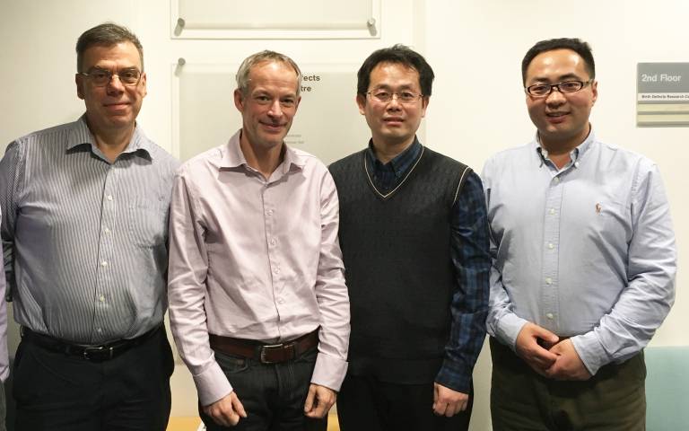 Prof Nick Greene and partners from PKU