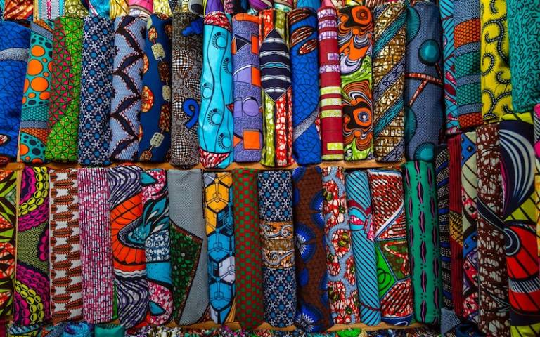 colourful fabrics