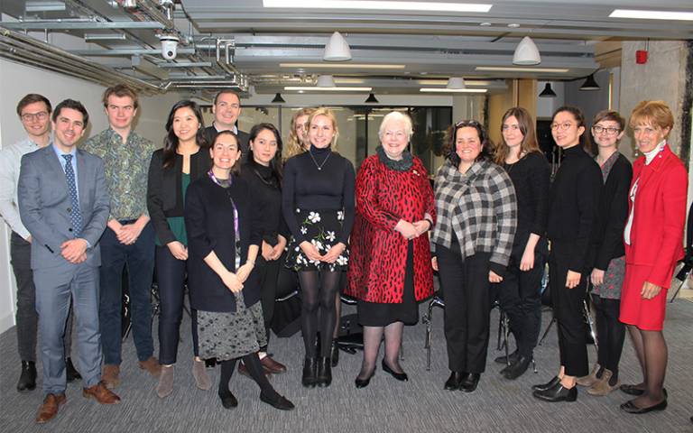  Lieutenant Governor of Ontario visits UCL
