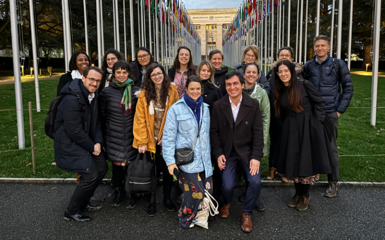 Researchers attending UCL-GSPI capacity-building visit to Geneva 