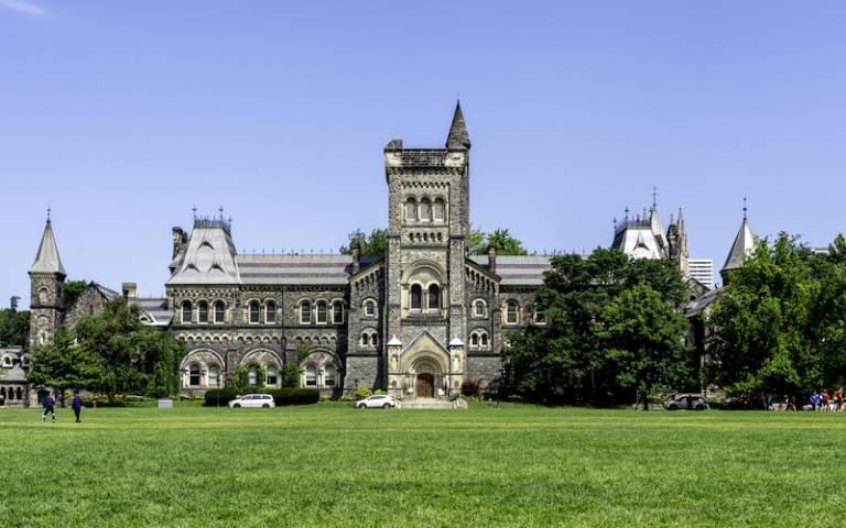 University of Toronto campus in summer