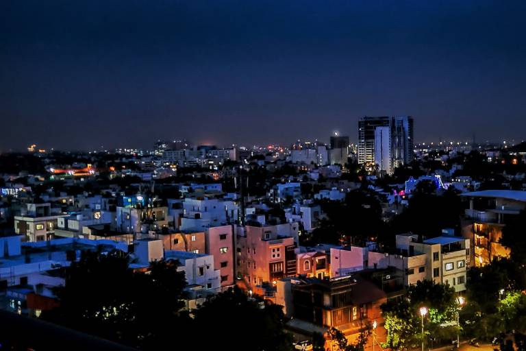 Urban cityscape of Bangalore
