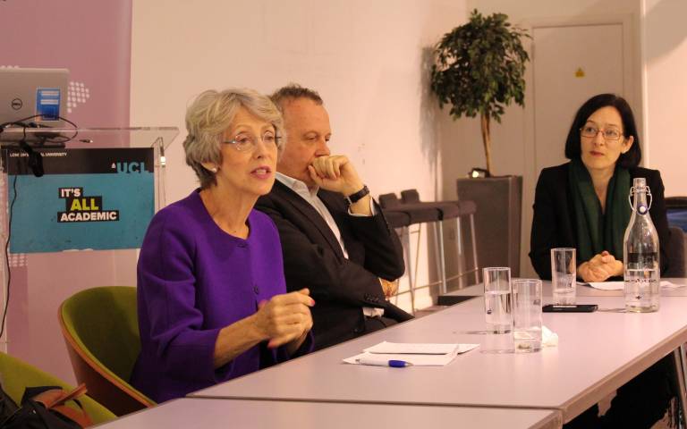 Rt Hon Patricia Hewitt addresses UCL's South Asia Regional Network…