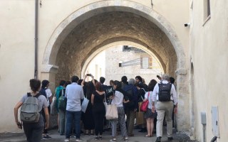 Guided tour of L'Aquila, Italy