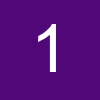 number 1 (mid-purple)