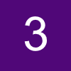 number 3 (mid-purple)