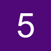 number 5 (mid-purple)