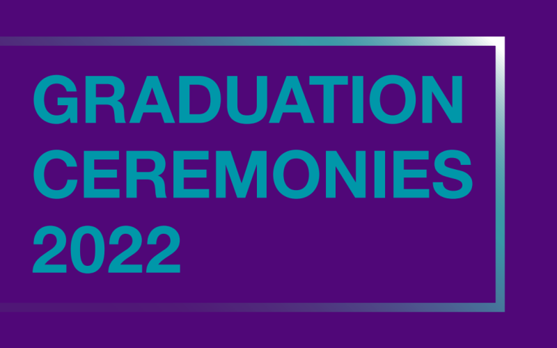 UCL Graduation 2022 programme cover