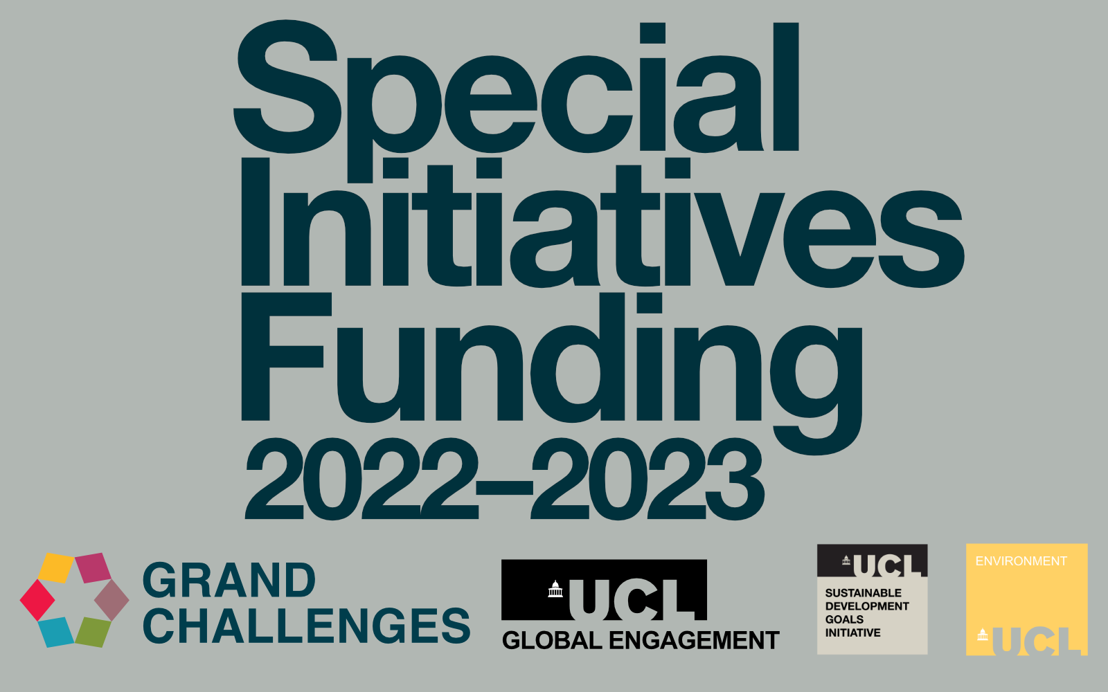 Special Initiative Funding for AY 2022 to 2023