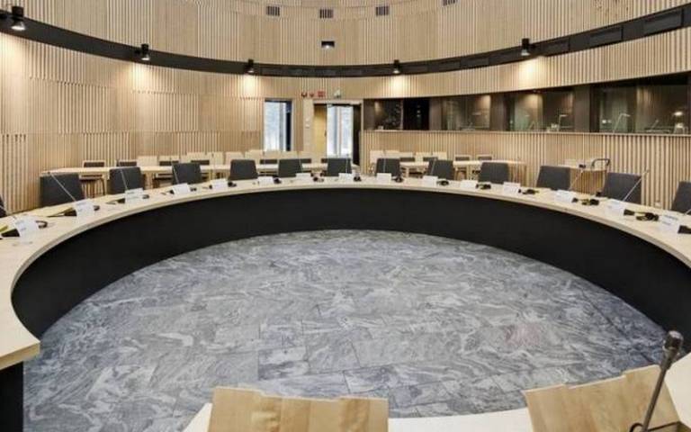 Image of internal parliament building