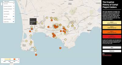 Campi Flegrei interactive map