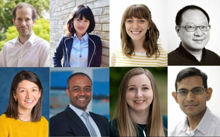8 members of Institute of Health Informatics (IHI) staff who received academic promotions in 2020 and 2021