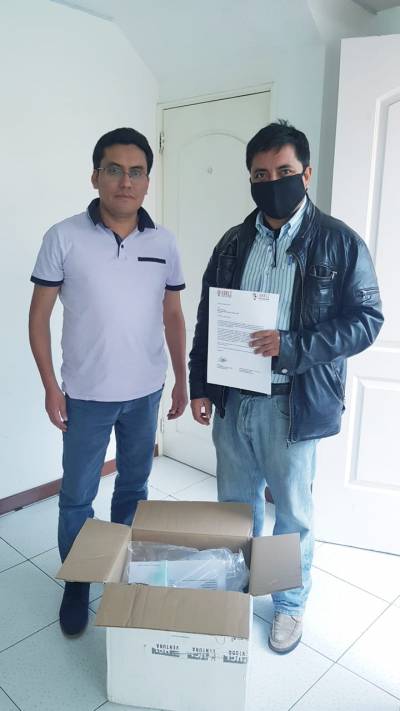 Delivery of CPAP device to EPN