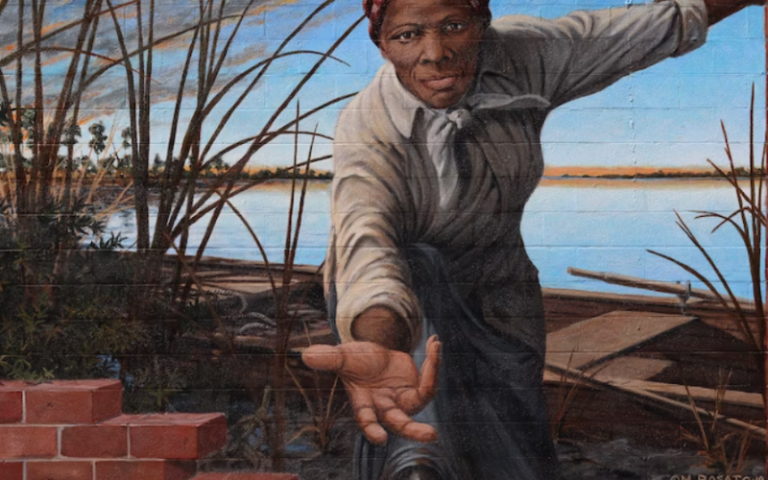 Harriet Tubman Mural found Cambridge US