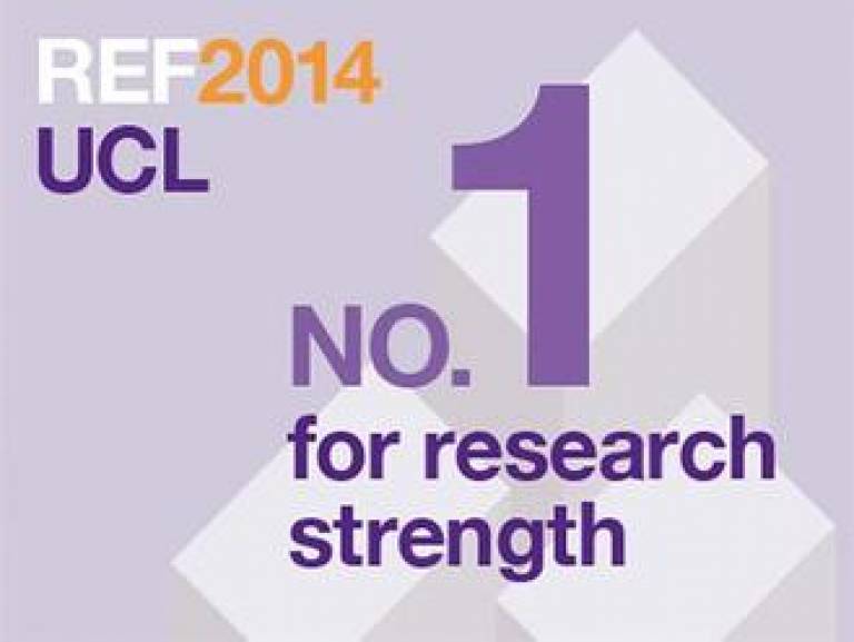 UCL's research strength
