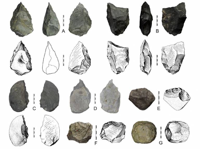 900,000 year old Chinese Handaxes