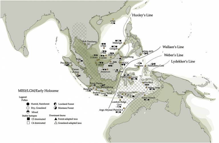 Biogeographic Lines - South-east-Asia