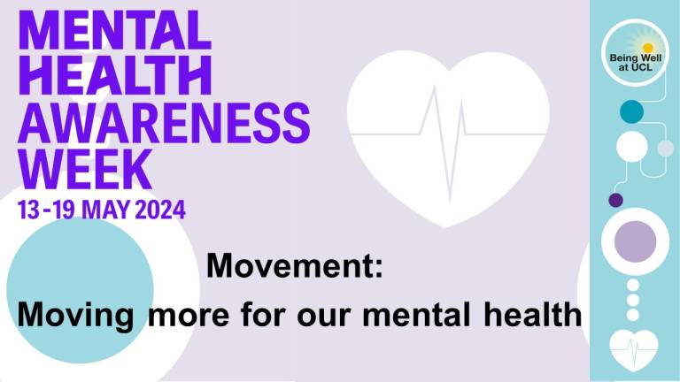 Mental health awareness week, May 13 - 17