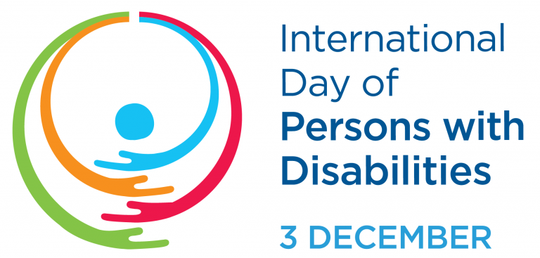 International day of people with disabilities logo