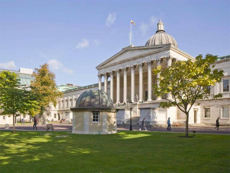 UCL Portico and quad