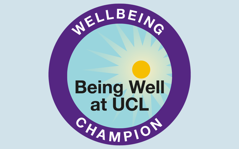 the Wellbeing Champions Logo