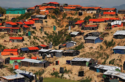 Rohingya Refugee Camp in Bangladesh