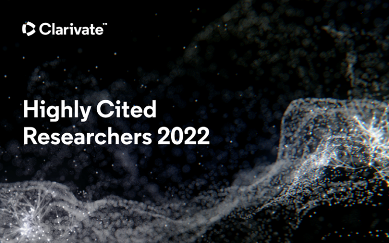 clarivate 2022 highly cited researchers 
